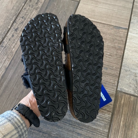 Birkenstock Mayari Shearling Natural Leather Oiled sandals size 6 - Picture 12 of 12